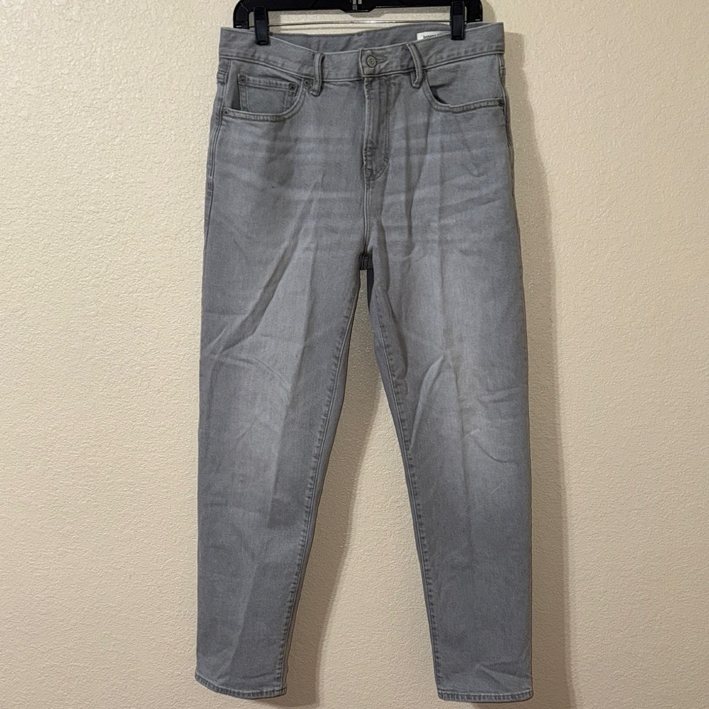 Banana Republic Straight Fit Jeans Mens 31x32 Gray Denim Pants